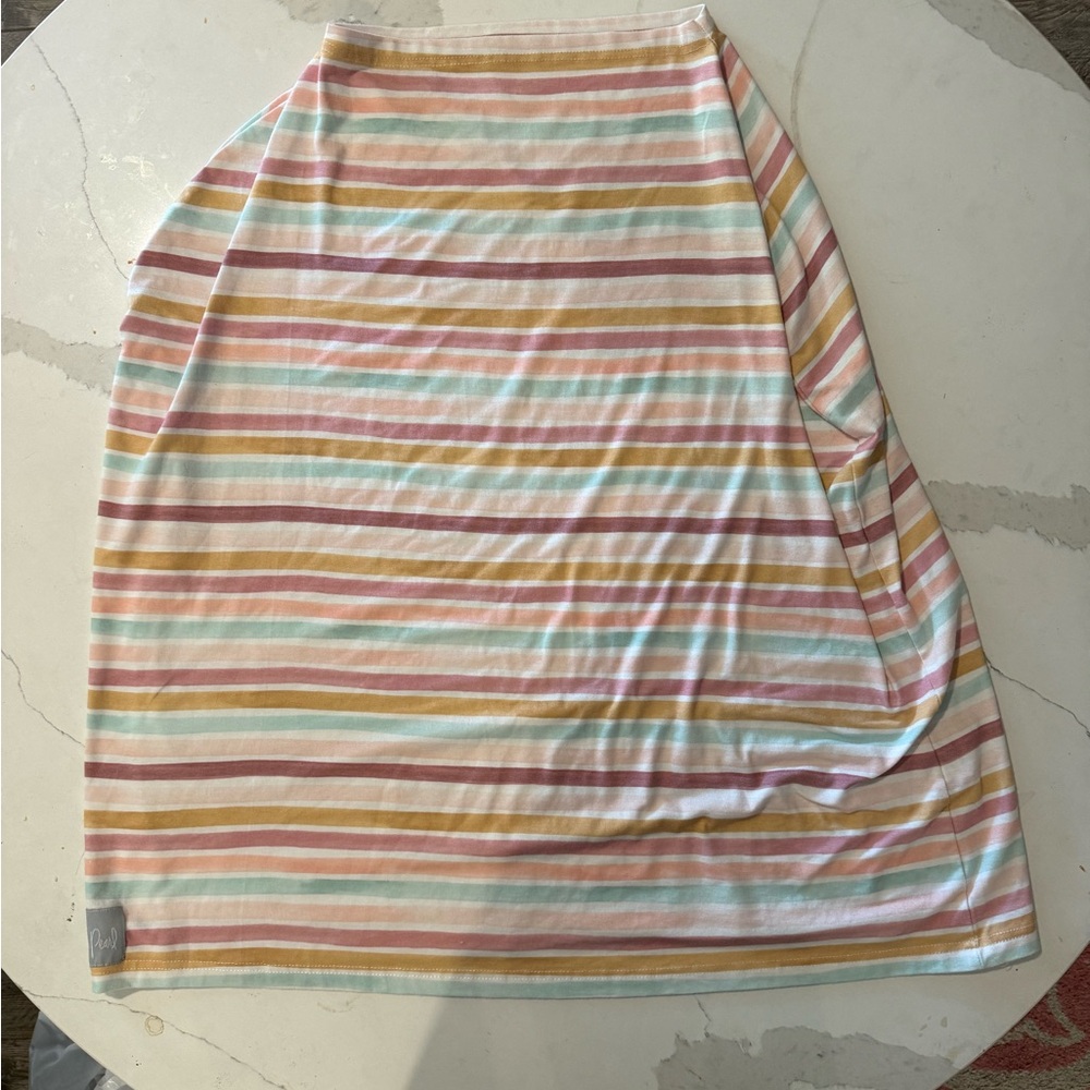 $14 ADD ON Copper Pearl Multi-Use Cover in Pink Stripe  One Size Little Sleepies